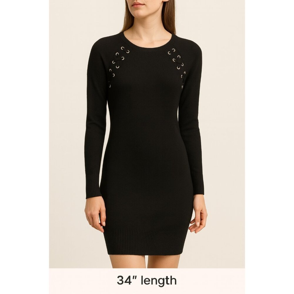 BCX Black Sweater‎ Dress